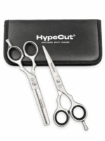 Set Tijeras Profesionales HypeCut 5.5” – Microdentada y Esculpidora