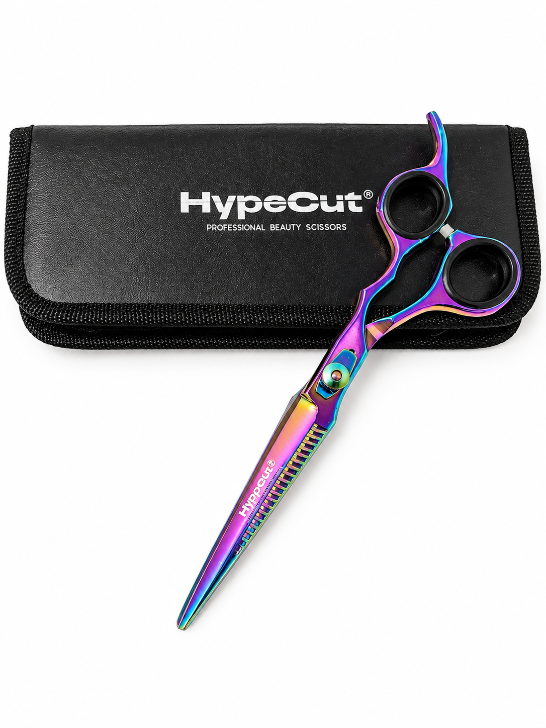 946ec809-5565-4358-90f0-06e9f28a3069 Tijera Profesional HypeCut Filo Navaja 7.0” Dorada para Barbería y Peluquería - Imagen 1