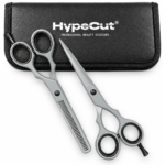 Set Tijeras Profesionales Hypecut 5.5”Microdentada + Esculpidora