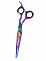 Tijera Profesional HypeCut Filo Navaja 7.0” Dorada para Barbería y Peluquería - Imagen 2