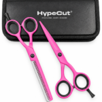 Set de Tijeras Profesionales HypeCut Rosa 6.0”– Corte y Esculpidora
